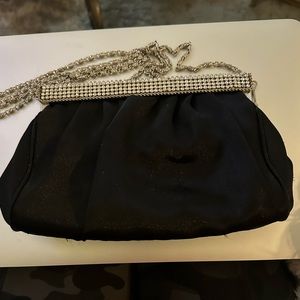 Black clutch purse